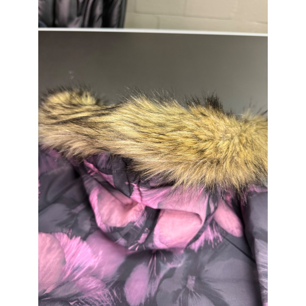 Roxy Girl American Pie Ski Jacket 10K DryFlight Purple Floral ERGTJ03163 Size 16 - Picture 12 of 14